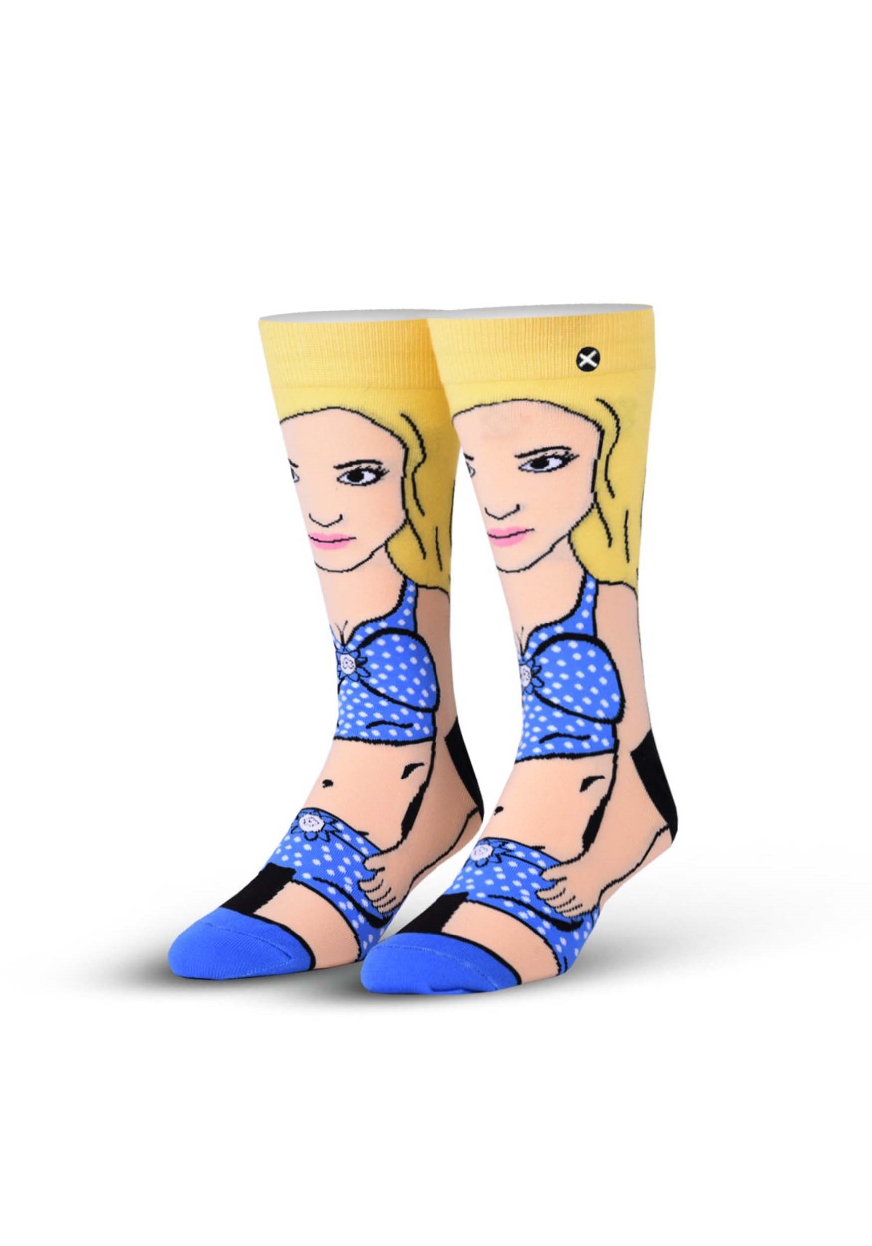 WWE Charlotte Flair 360 Knit Socks Odd Sox Adult Unisex
