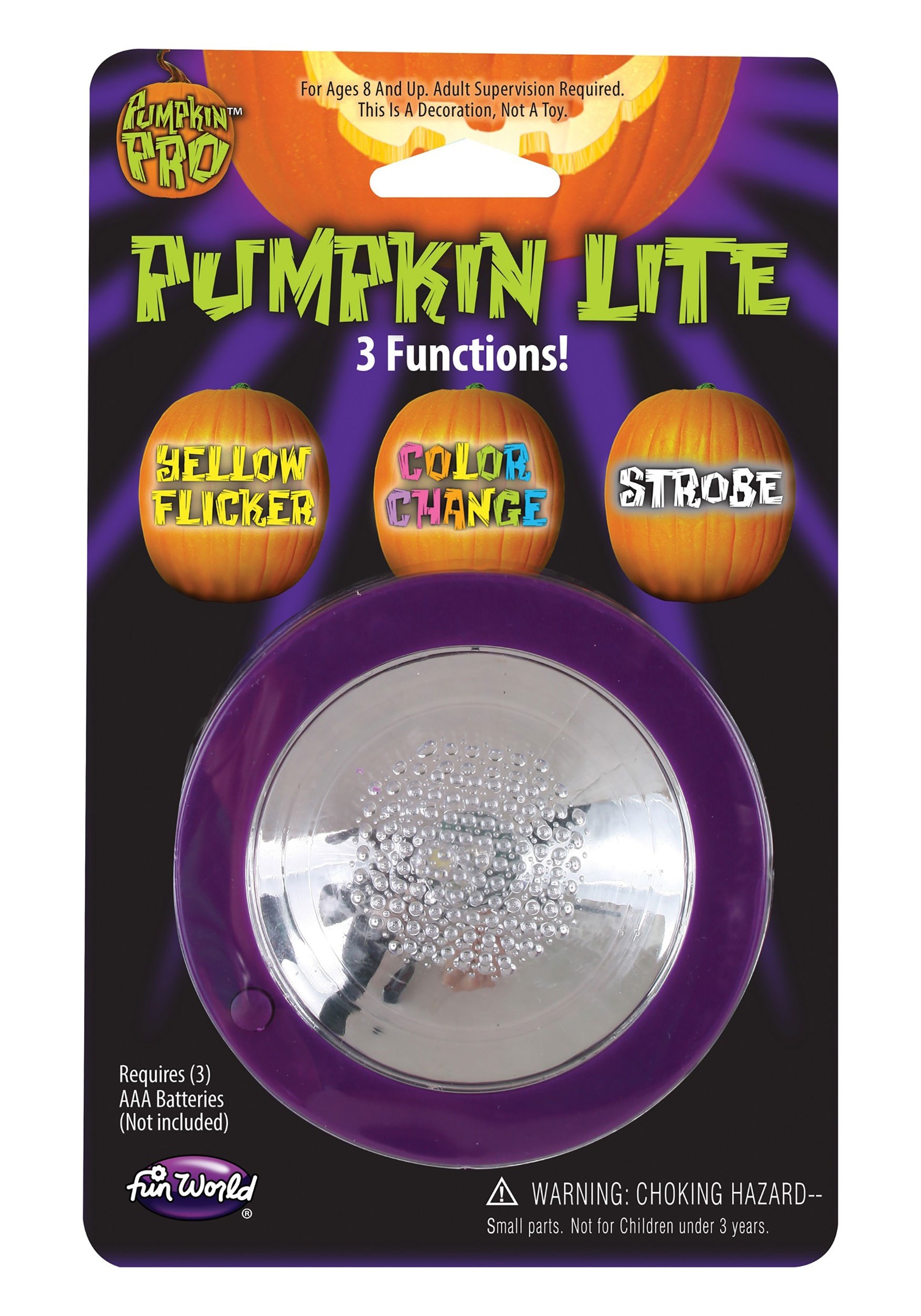 Pumpkin Light with 3 Functions