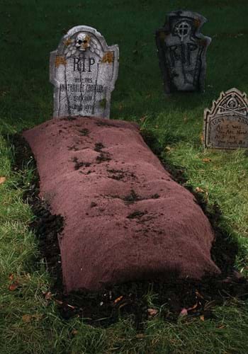 Grave Mound Halloween Decor