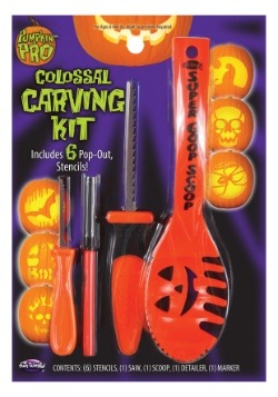 Colossal Pumpkin Carving Kit - 10 Piece