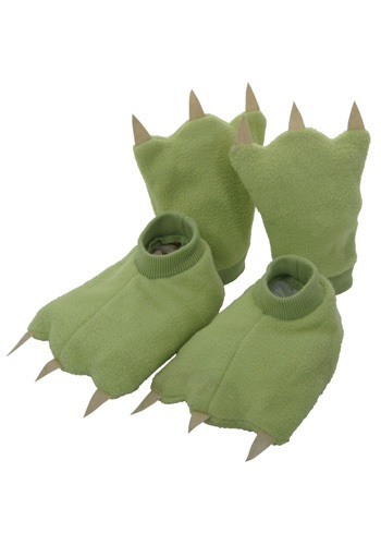 Dinosaur Hands and Feet For A Toddler