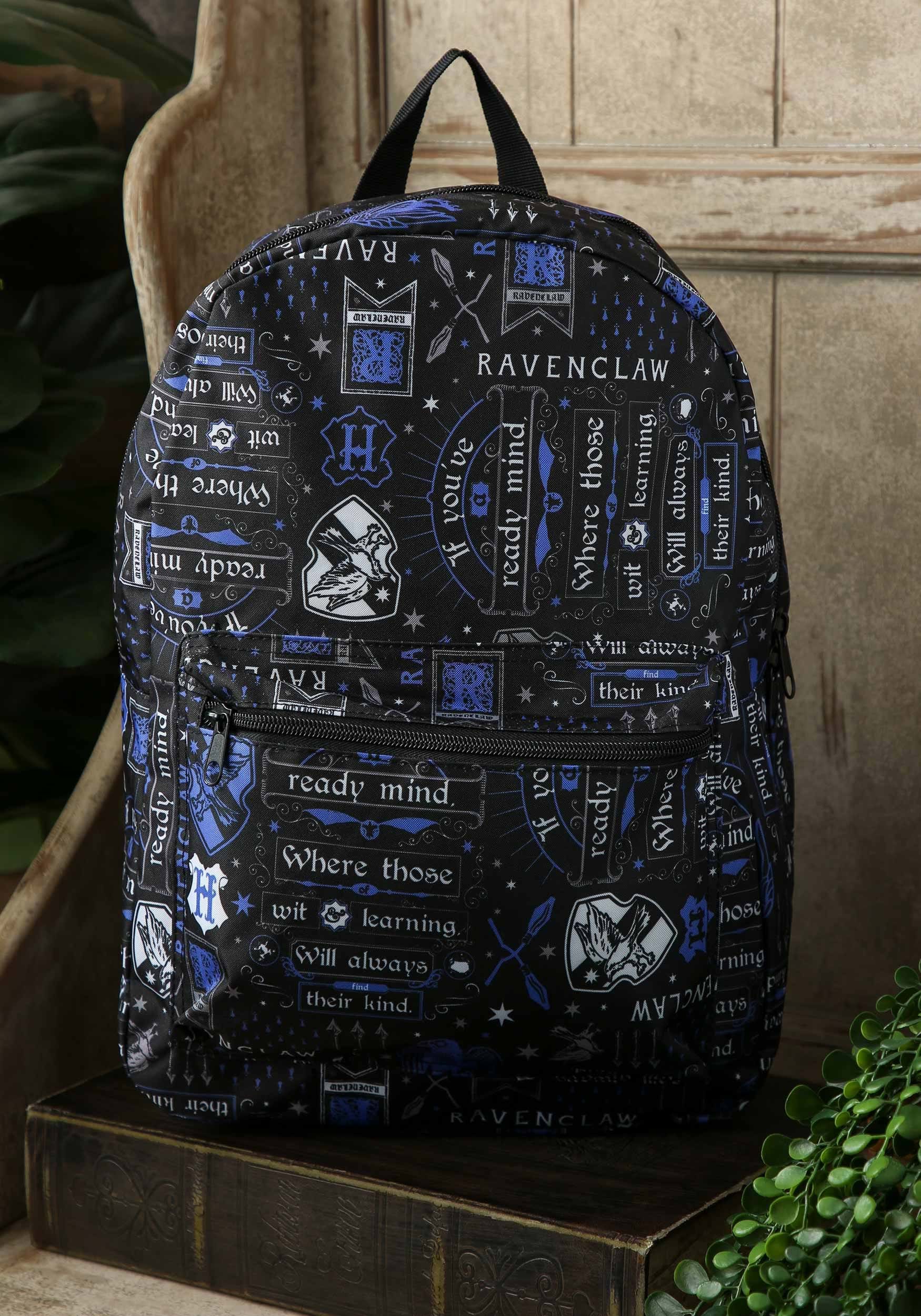 Harry Potter Icon Print Slytherin Backpack From Fun Com Fandom Shop - roblox backpack icon