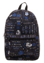 Harry Potter Icon Print Ravenclaw Backpack Alt1