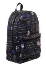 Harry Potter Icon Print Ravenclaw Backpack Alt2