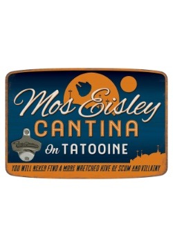 Mos Eisley Cantina Die Cut Sign w/ Bottle Opener