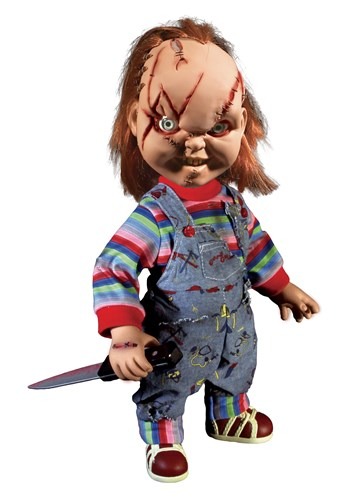 chucky doll with scars