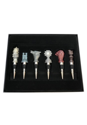 Game Of Thrones - House Sigil Wine Stoppers Set Of 6