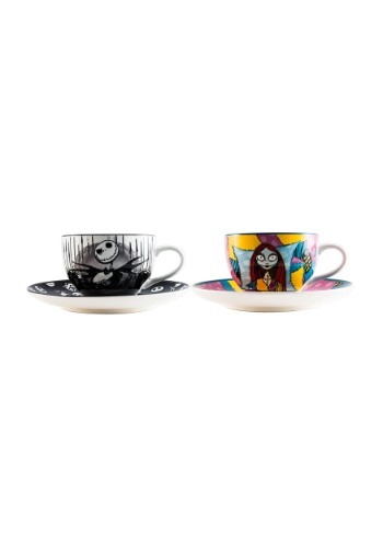 Nightmare Before Christmas Jack & Sally Tea Cup Set