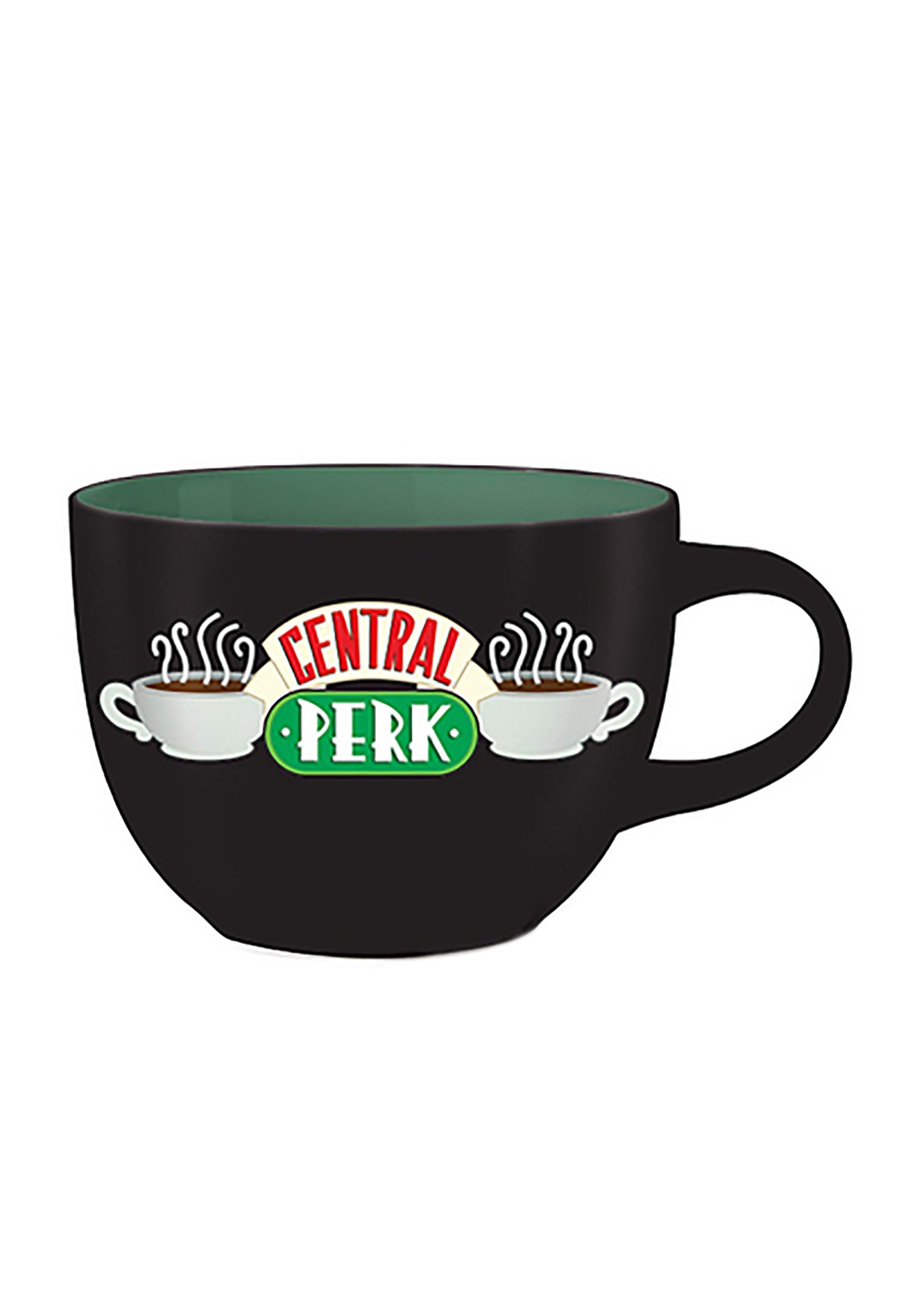 Friends Central Perk Logo Ceramic 24 oz Soup Mug What should I get my ex-wife for Mother's Day