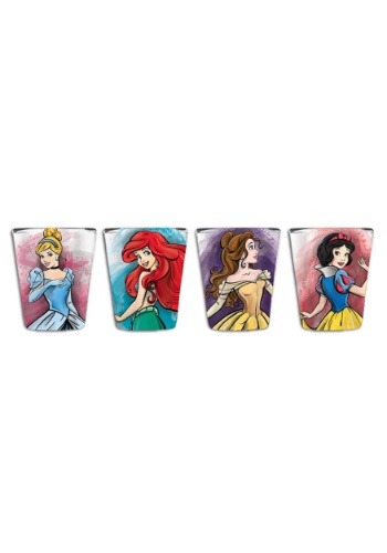 Disney Fashionista 4 pc Mini Glass Set1