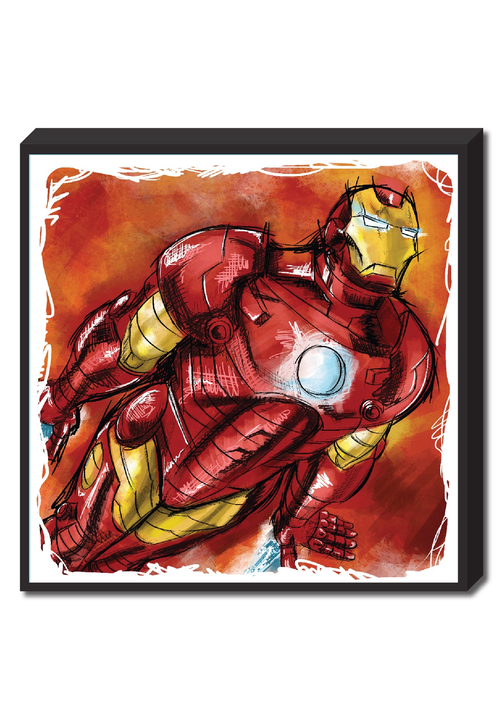 Iron Man 15"x15" Molded Foam Art