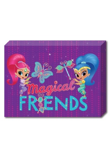 Shimmer and Shine Friends 10 x13 5 Canvas