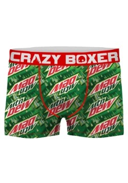 Crazy Boxers Men's Mountain Dew Green Boxer Briefs
