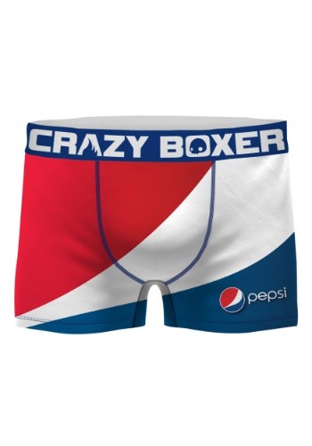Crazy Boxers Men's Large Pepsi Logo Boxer Briefs