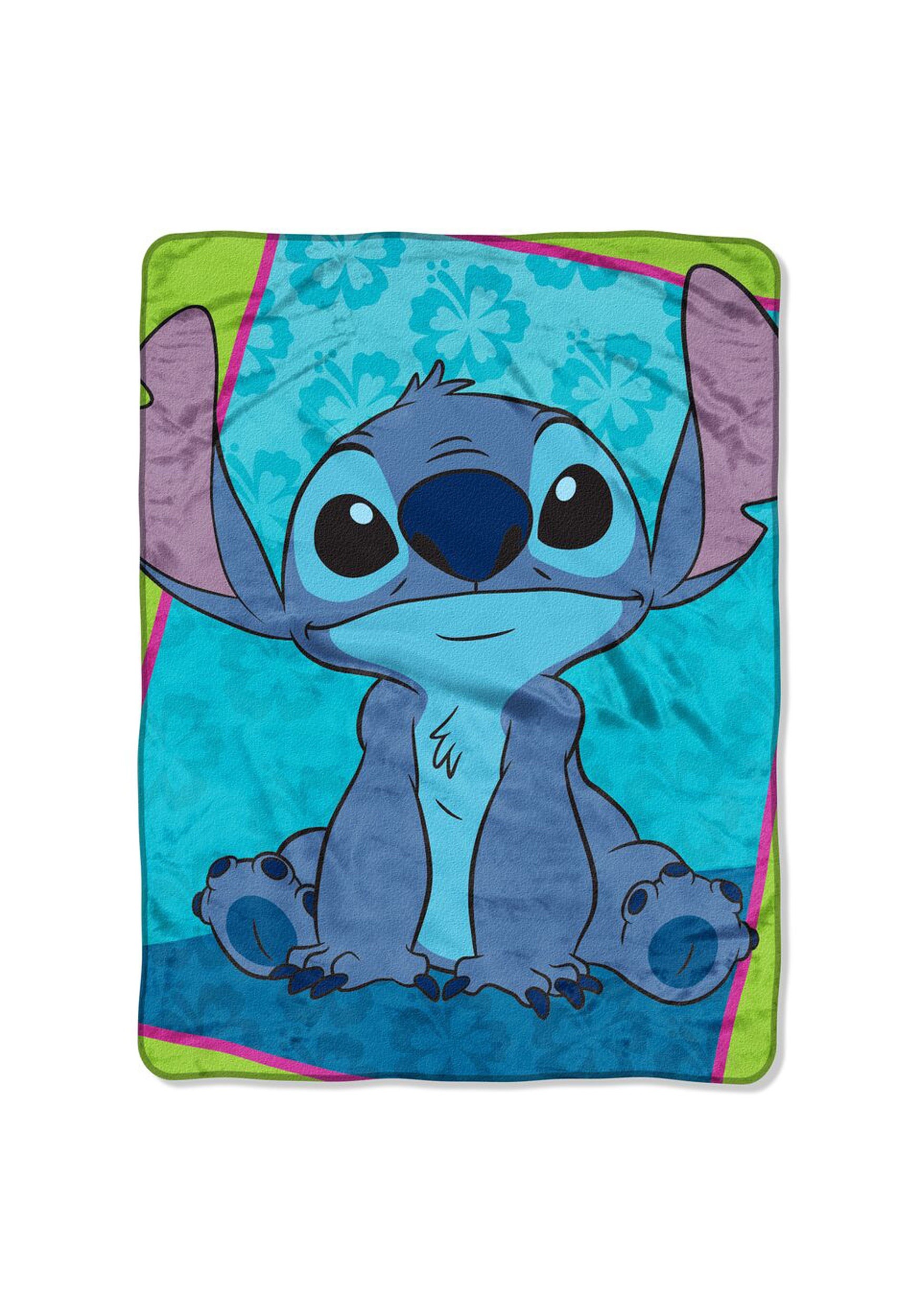 Disney Lilo & Stitch Bad But Cute Super Soft Throw Blanket