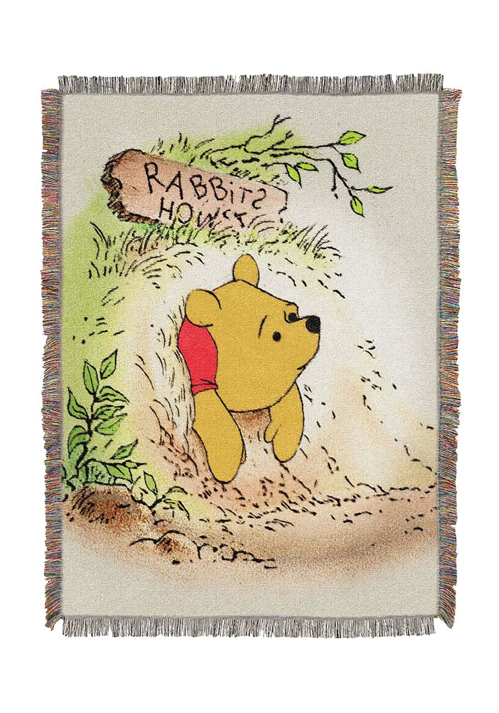 Winnie the Pooh Tapestry Throw