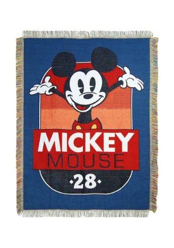 Mickey Mouse 1928 Tapestry Throw