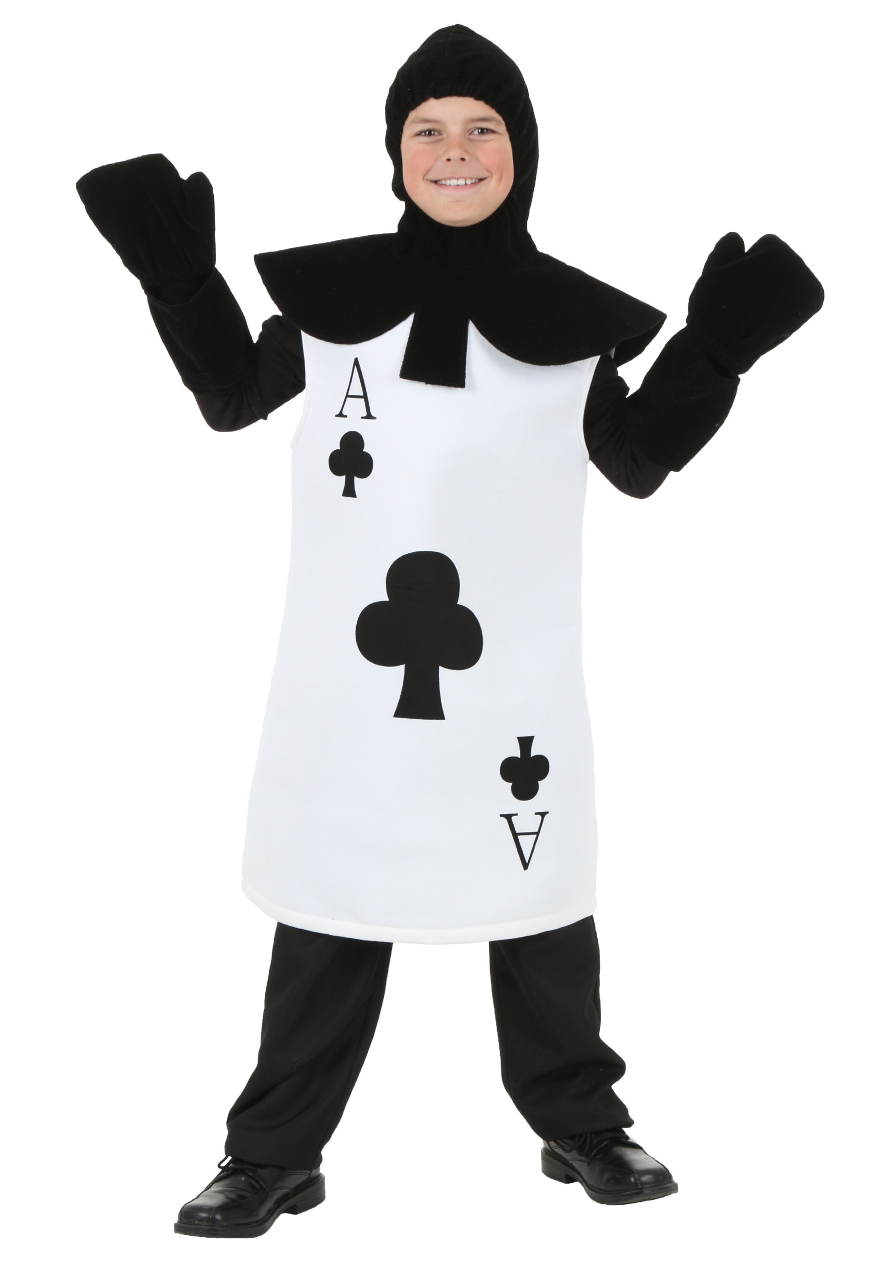 Ace Of Clubs Costume For Kids , Playing Card Costumes