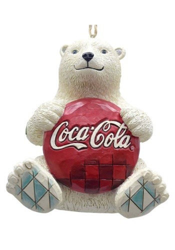 Coca Cola Polar Bear Hanging Ornament