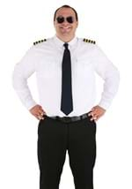 Adult Plus Size Airline Pilot Costume Shirt Alt 2