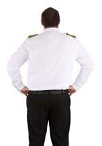 Adult Plus Size Airline Pilot Costume Shirt Alt 1