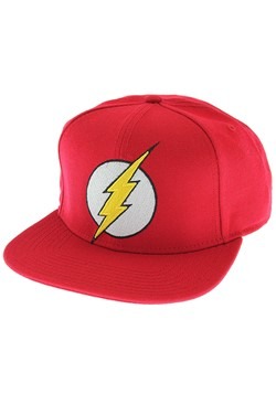 Flash Bright Red Logo Snap Back Hat
