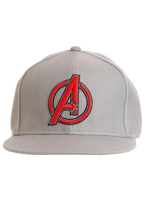 Avengers Red Logo Snap Back Hat