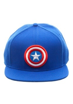 Captain America Logo Snap Back Blue Hat Update1