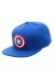 Captain America Logo Snap Back Blue Hat Update1 Alt2