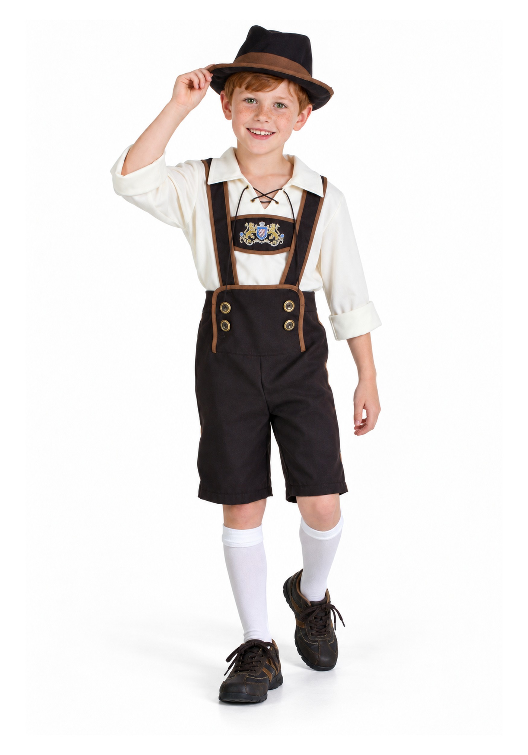 German Lederhosen Costume for Boys | International Costumes