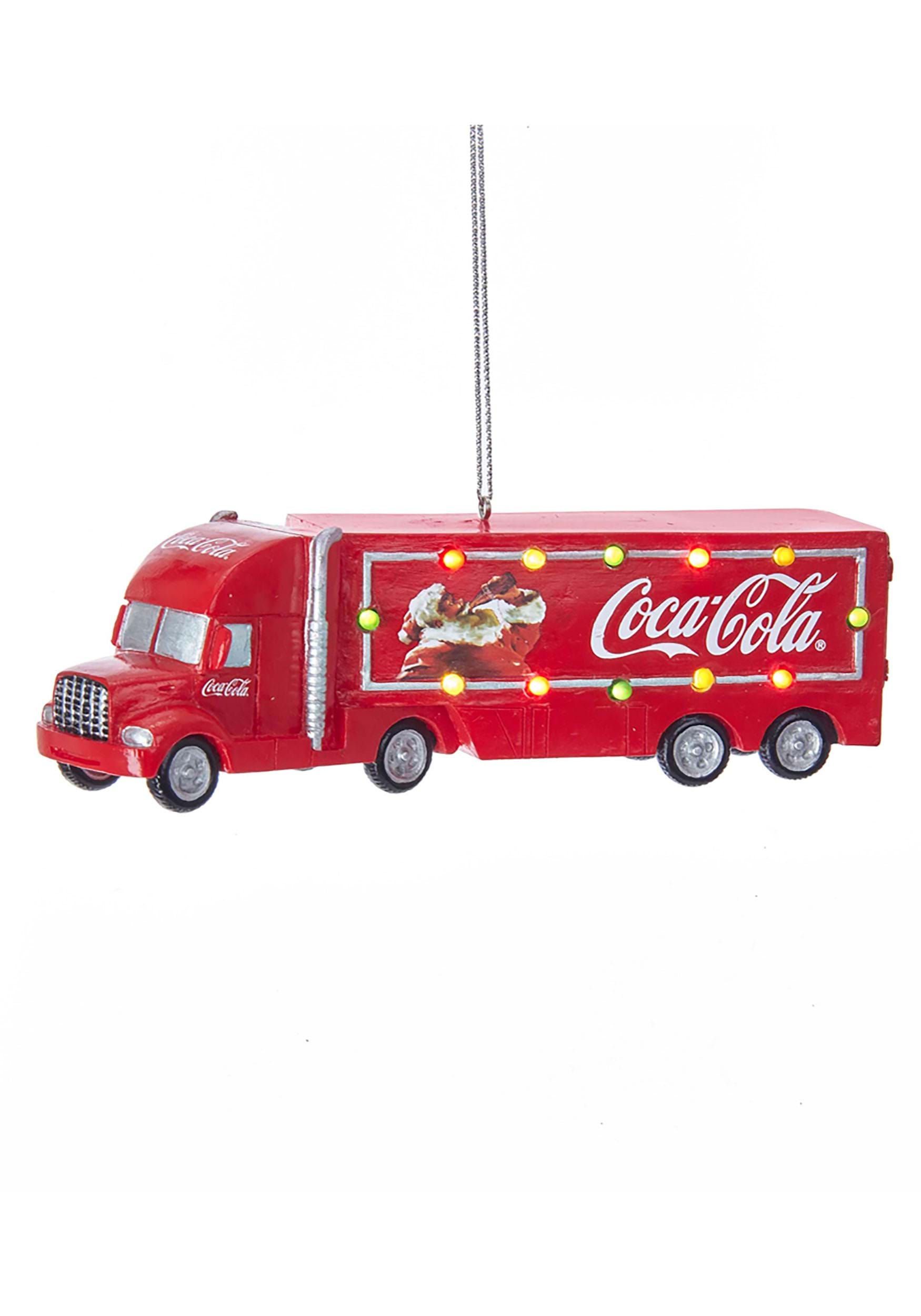 Coca-Cola Truck with Lights Ornament