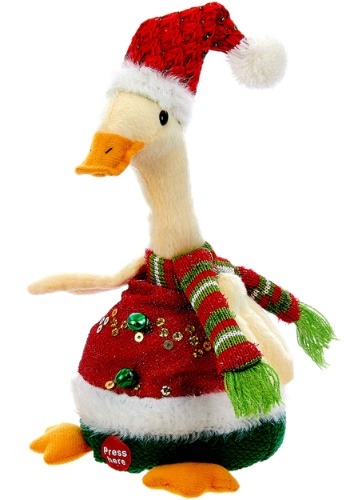 10" Repeat-Back Recording Christmas Duck