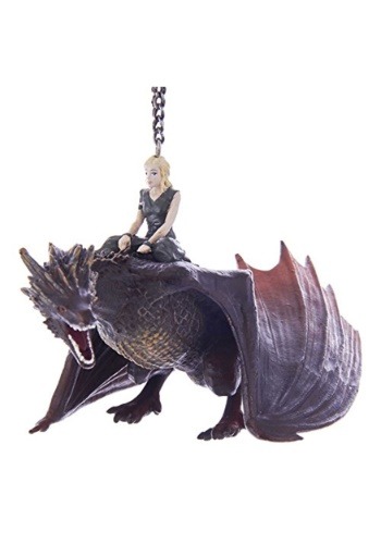 Game Of Thrones Drogon & Daenerys 5" Ornament