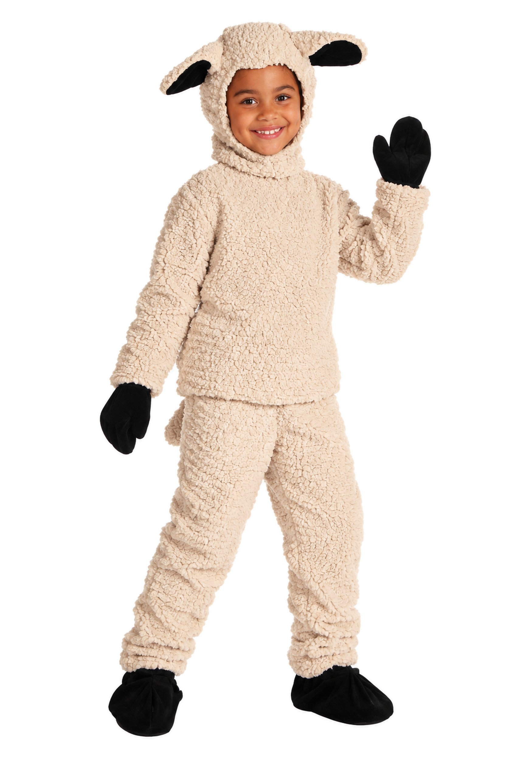 Woolly Sheep Costume for Kids