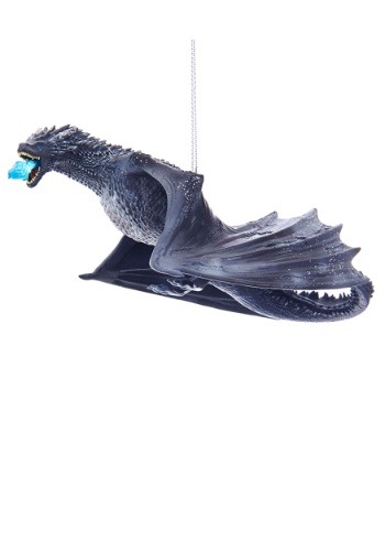 7.5" Game Of Thrones Ice Dragon Molded Ornament