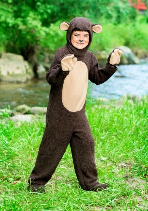 Little Brown Bear Kids Costume