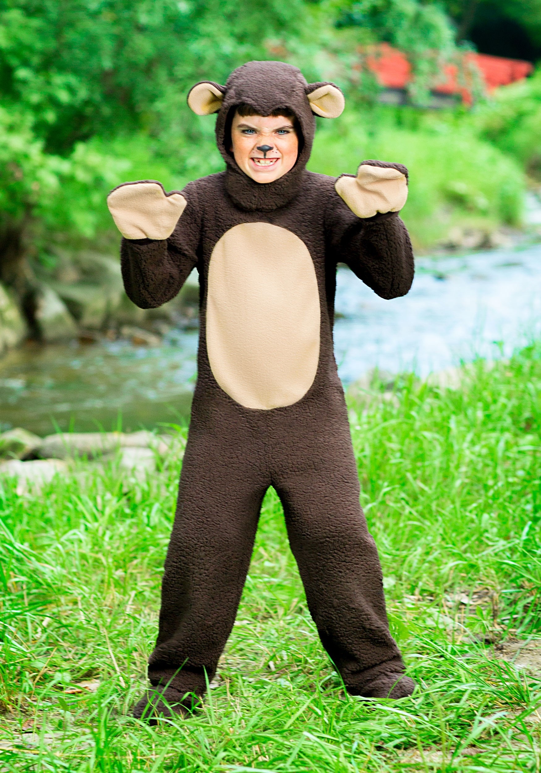 Little Brown Bear Costume For Kids