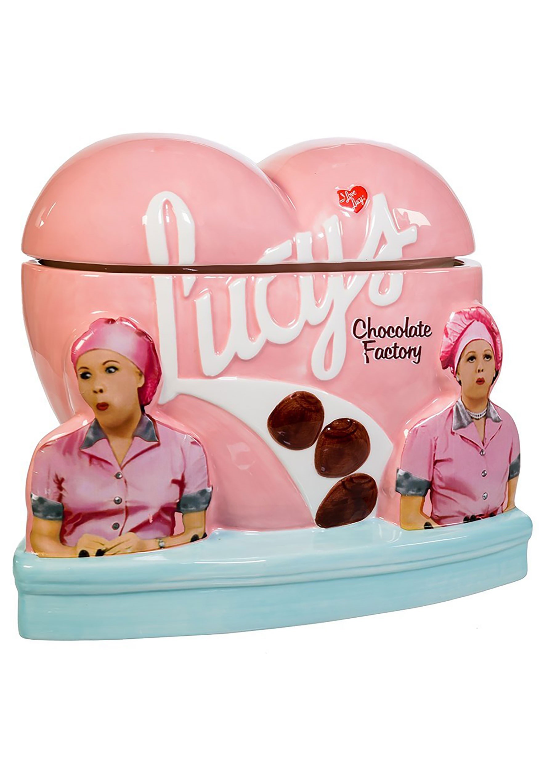 Lucys Chocolate Factory Cookie Jar