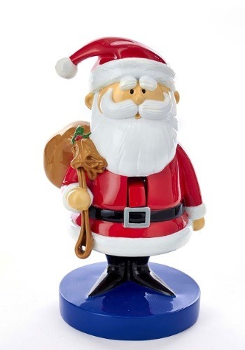 8.5" Rudolph Santa W/ Sack Nutcracker