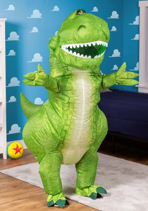 Adult Toy Story Rex Inflatable Costume-update