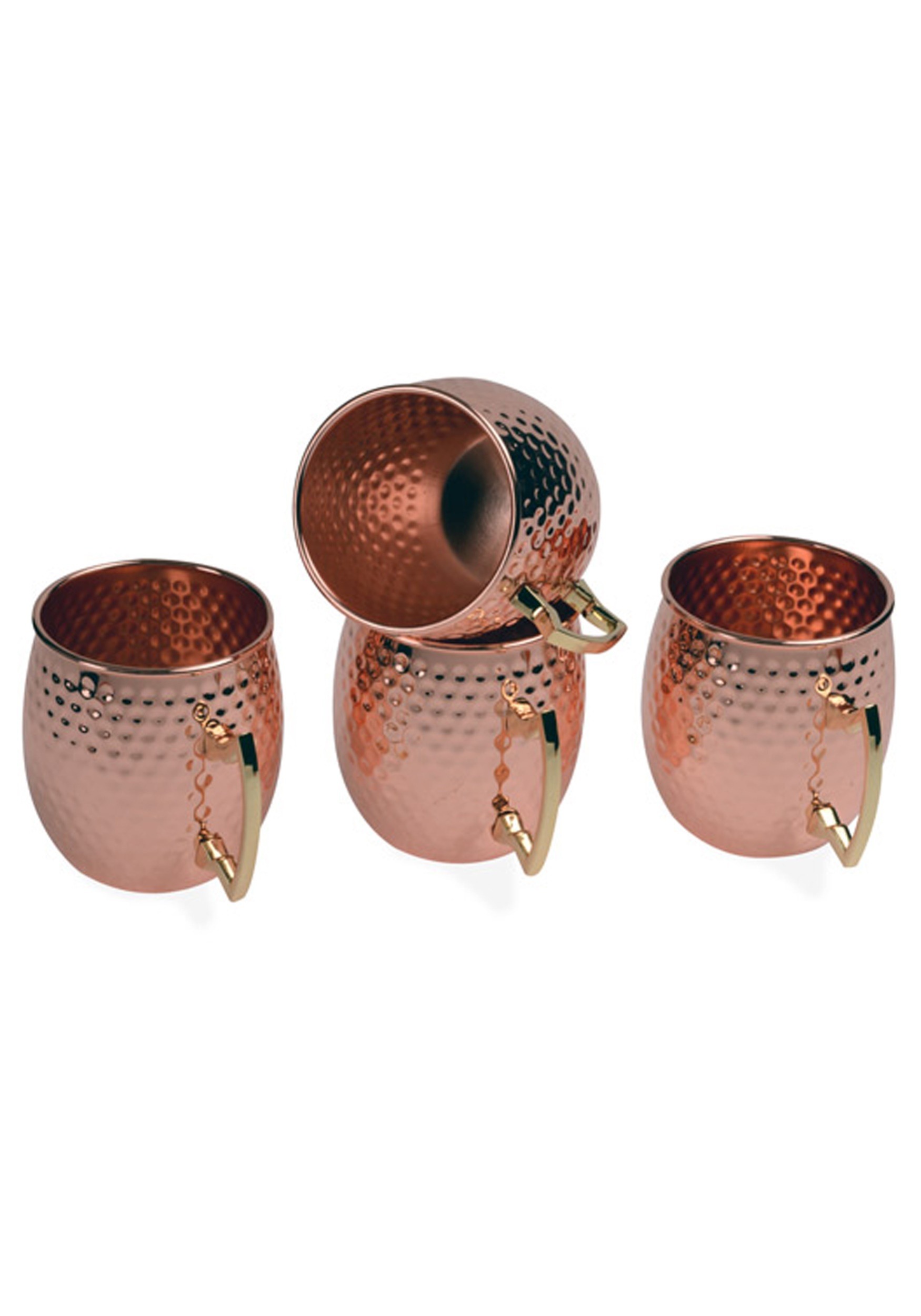 4 Pack Copper Moscow Mule 16oz