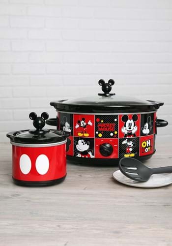 Mickey Mouse 5 QT Slow Cooker w/ Dipper1-update