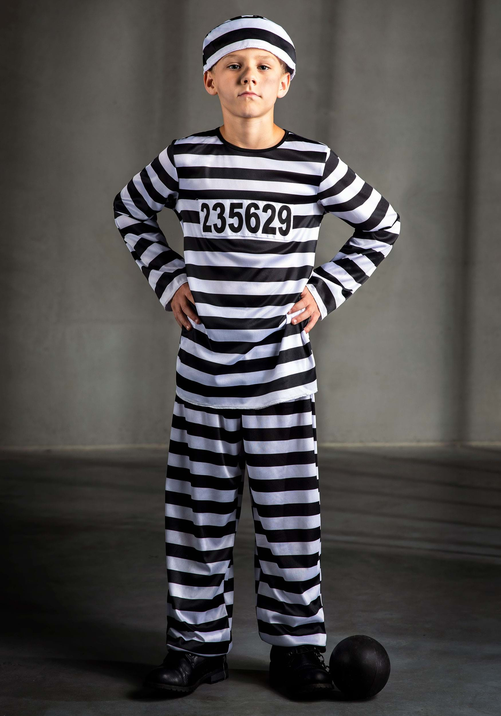 Kids Burglar Robber Costume