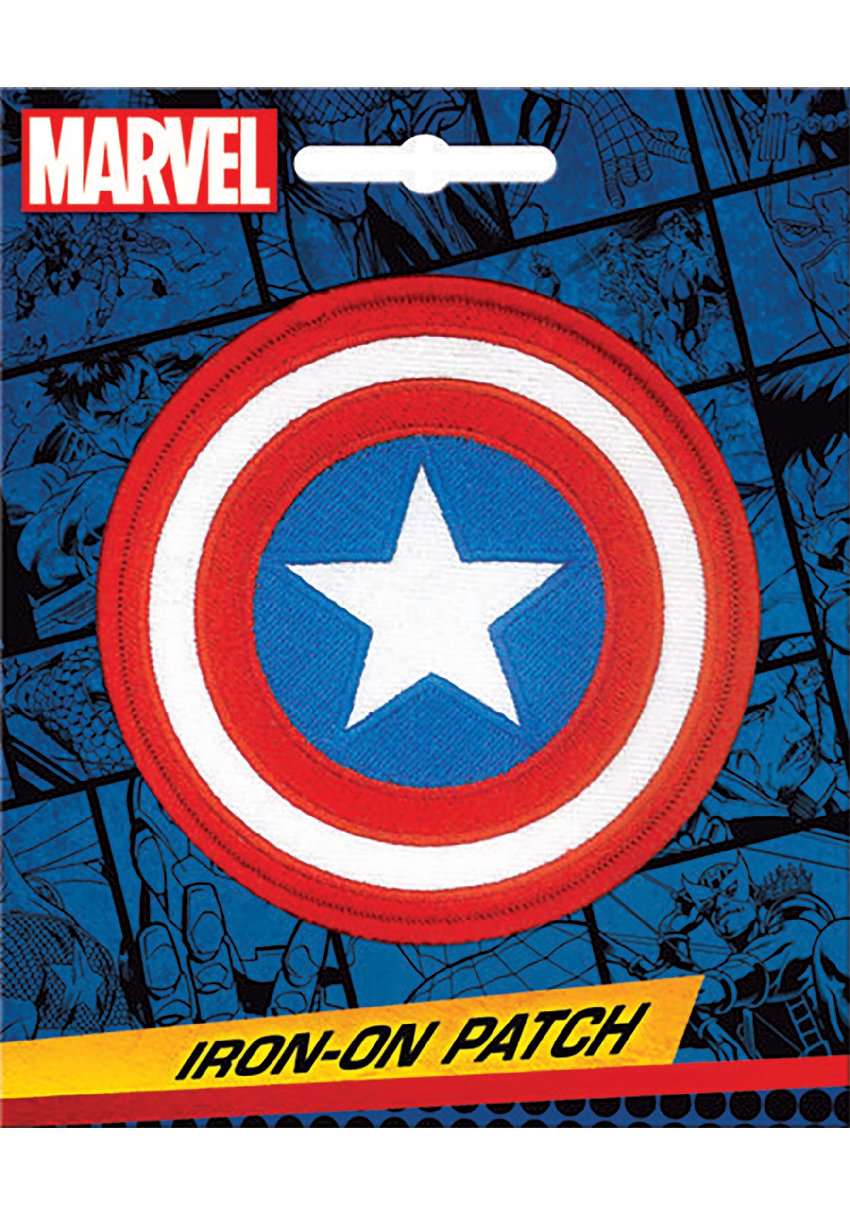 Iron-On Marvel Captain America Patch