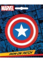 Captain America Marvel Iron On Patch