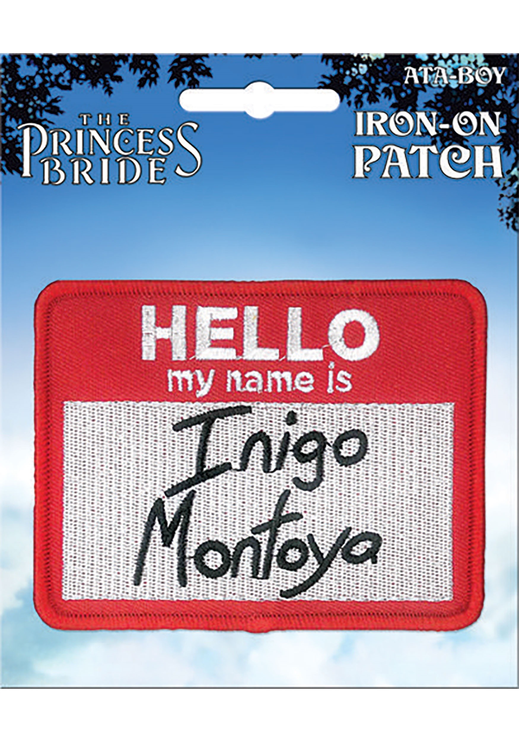 The Princess Bride Inigo Montoya Iron-On Patch by ATA-BOY