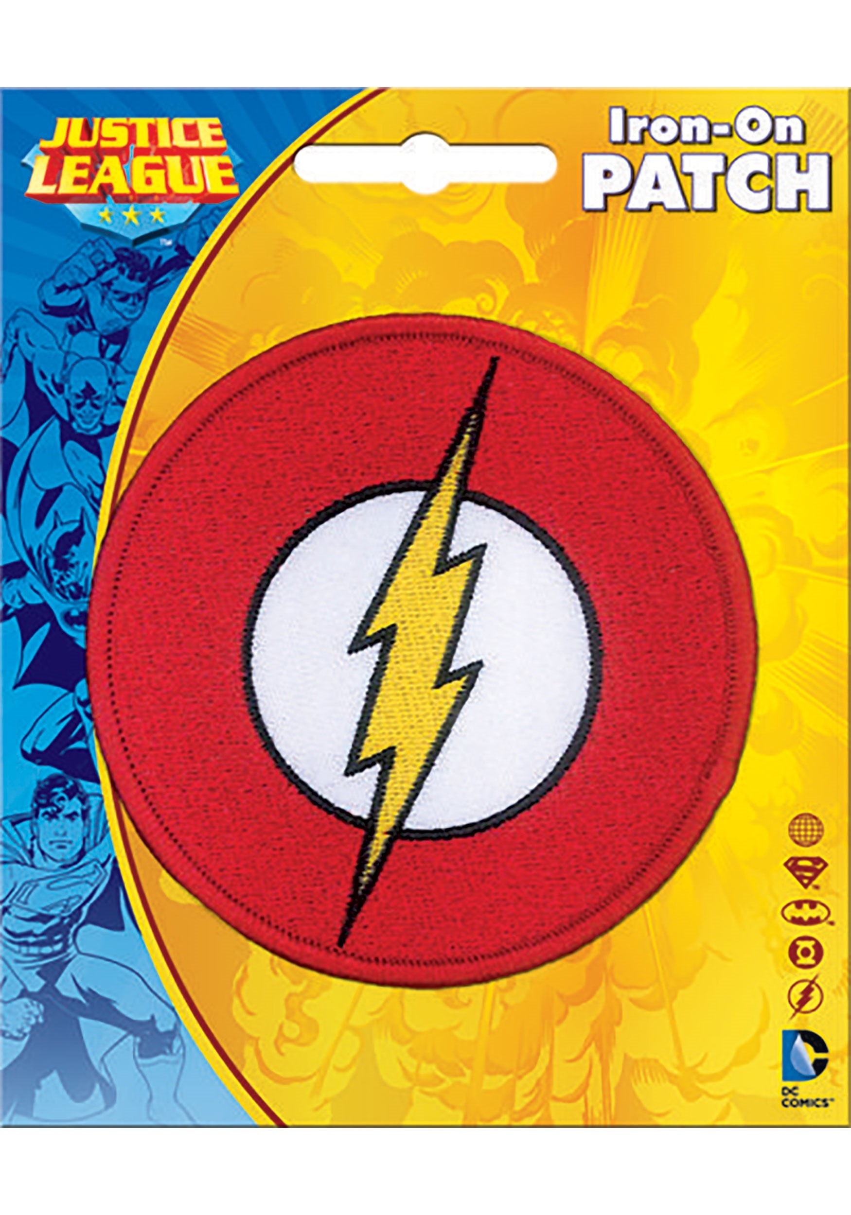 DC Comics The Flash Iron-On Patch
