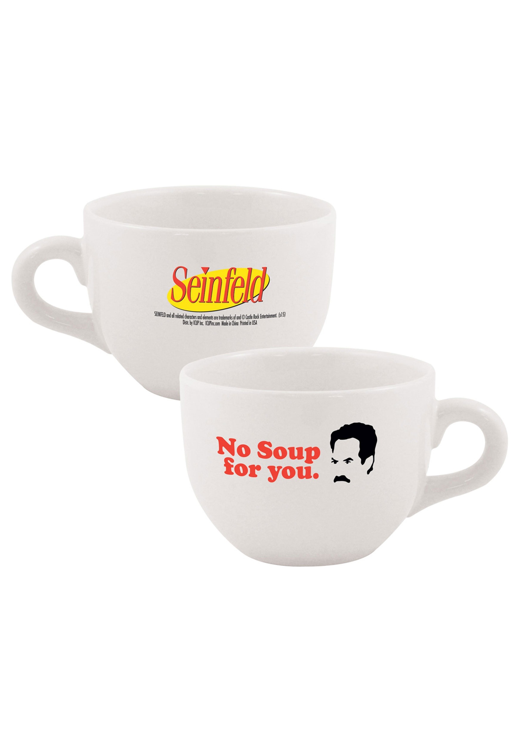 24 oz Seinfeld No Soup For You Soup Mug