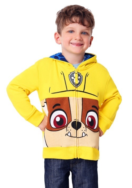 Paw Patrol Rubble Costume Hoodie