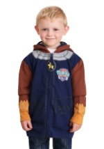 Boy's Ryder Paw Patrol Costume Hoodie Alt1